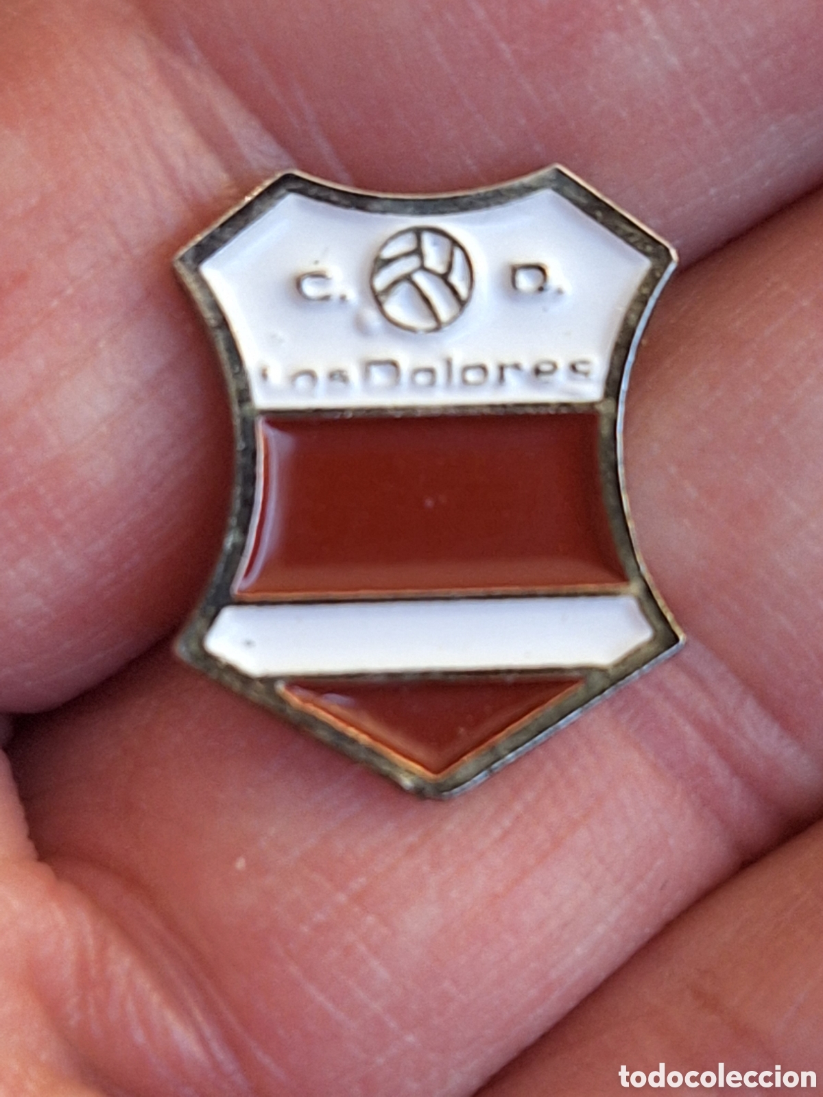 Sammelleidenschaft Sport: Pin f&uacute;tbol Los Dolores
