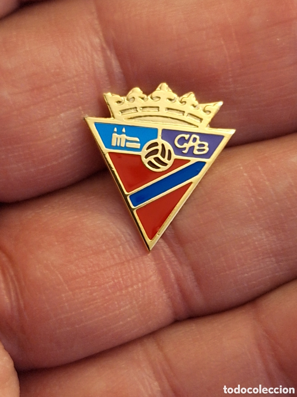 Sammelleidenschaft Sport: Pin f&uacute;tbol Atl&eacute;tico Burgal&eacute;s