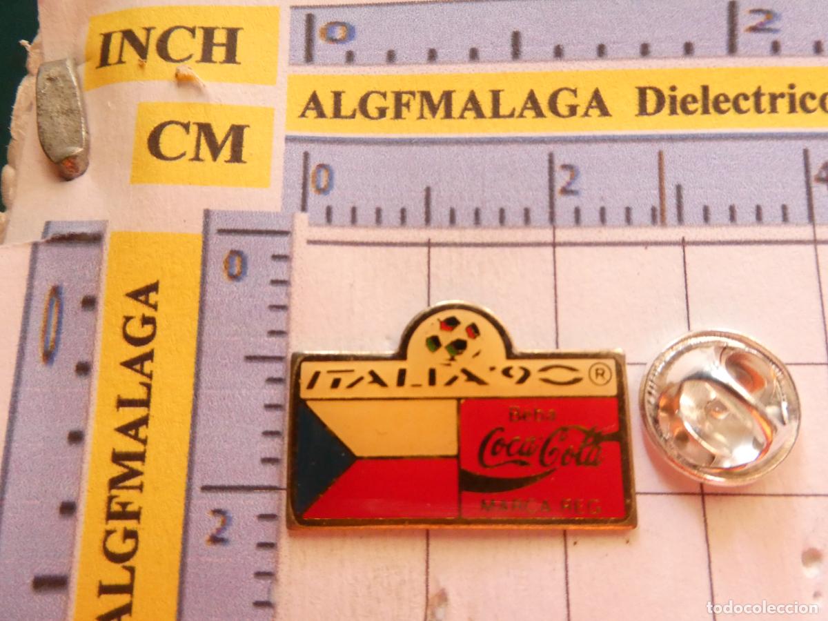 Collezionismo sportivo: PIN DE DEPORTES. F&Uacute;TBOL. MUNDIAL COPA DEL MUNDO ITALIA 90 1990 COCA COLA. CHECOSLOVAQUIA