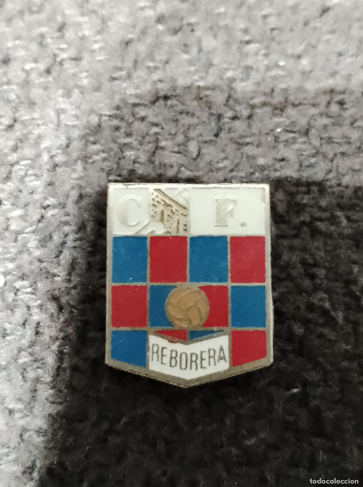 Collezionismo sportivo: Pin equipo club futbol reboreda (insignia imperdible esmaltada a&ntilde;os 80 redondela Pontevedra galicia