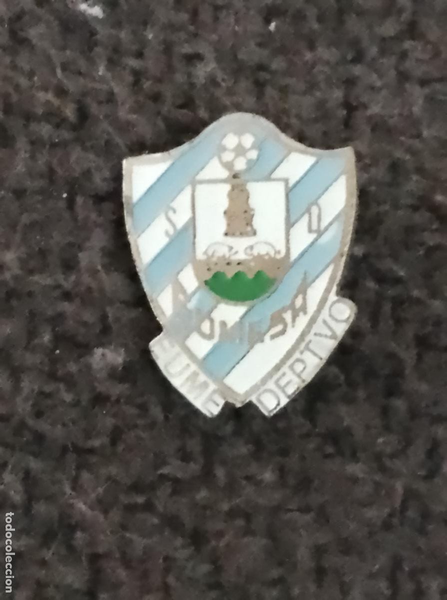 Collezionismo sportivo: Pin futbol sociedad deportiva eumesa eume deportivo insignia imperdible esmaltada pontedeume galicia