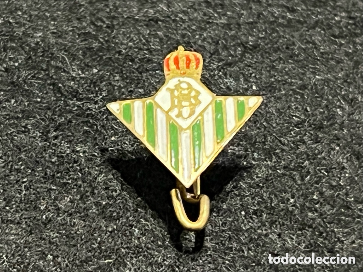 Colecionismo desportivo: REAL BETIS BALONPIE INSIGNIA DE AGUJA PIN FUTBOL.