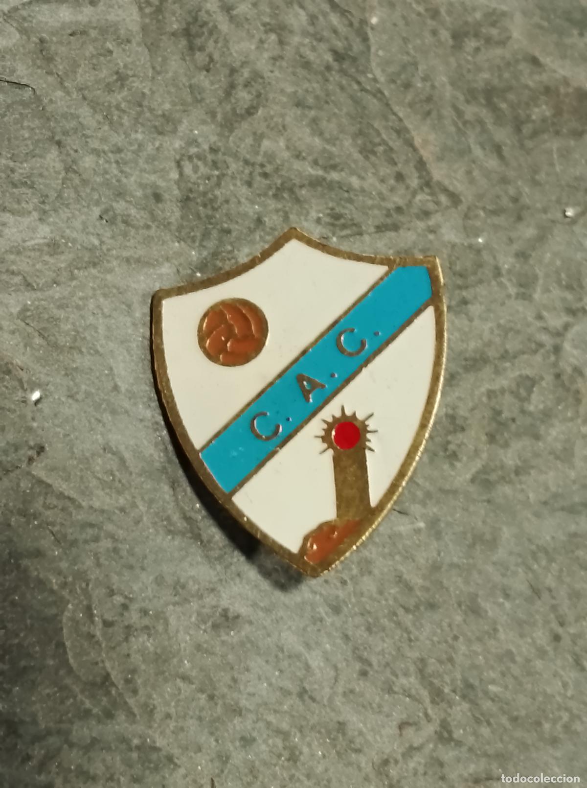 Collectionnisme sportif: Pin equipo futbol club atl&eacute;tico castro insignia imperdible esmaltada federaci&oacute;n gallega coru&ntilde;a
