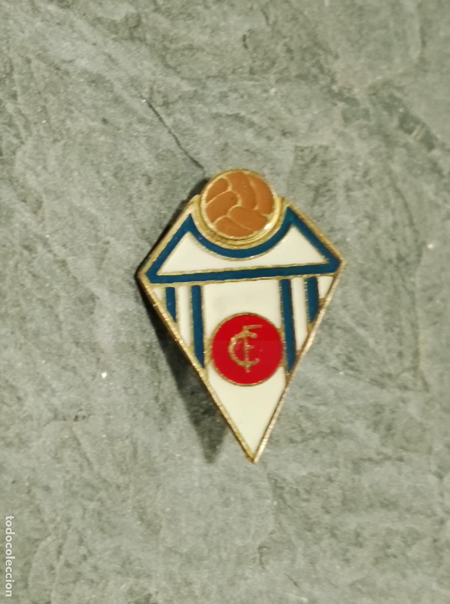 Collectionnisme sportif: Pin escudo equipo moledo club futbol vigo insignia imperdible esmaltada federaci&oacute;n gallega