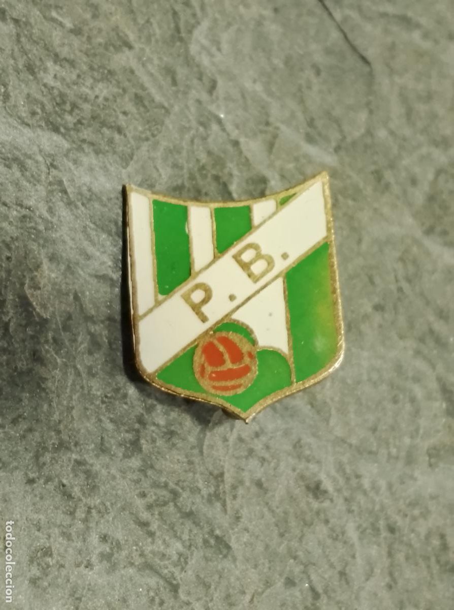 Collectionnisme sportif: Pin escudo equipo club futbol patria balompie insignia imperdible esmaltada federacion madrid