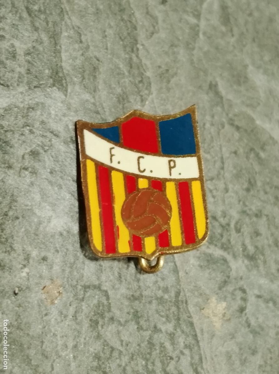 Collectionnisme sportif: Pin escudo equipo futbol club palma insignia imperdible esmaltada barcelona federaci&oacute;n catalana