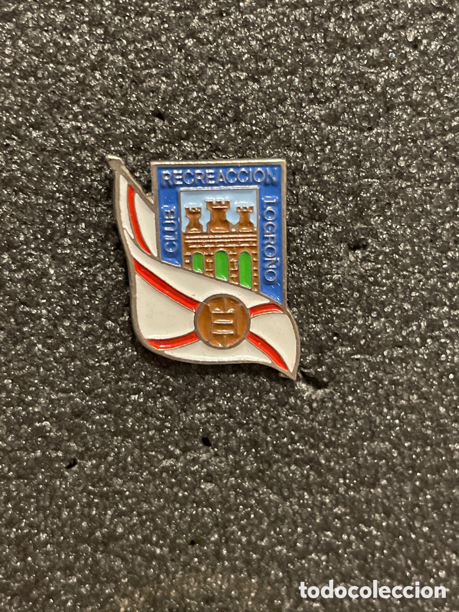 Collectionnisme sportif: Pin 17 CLUB RECREACION LOGRO&Ntilde;O - Logro&ntilde;o (La Rioja)