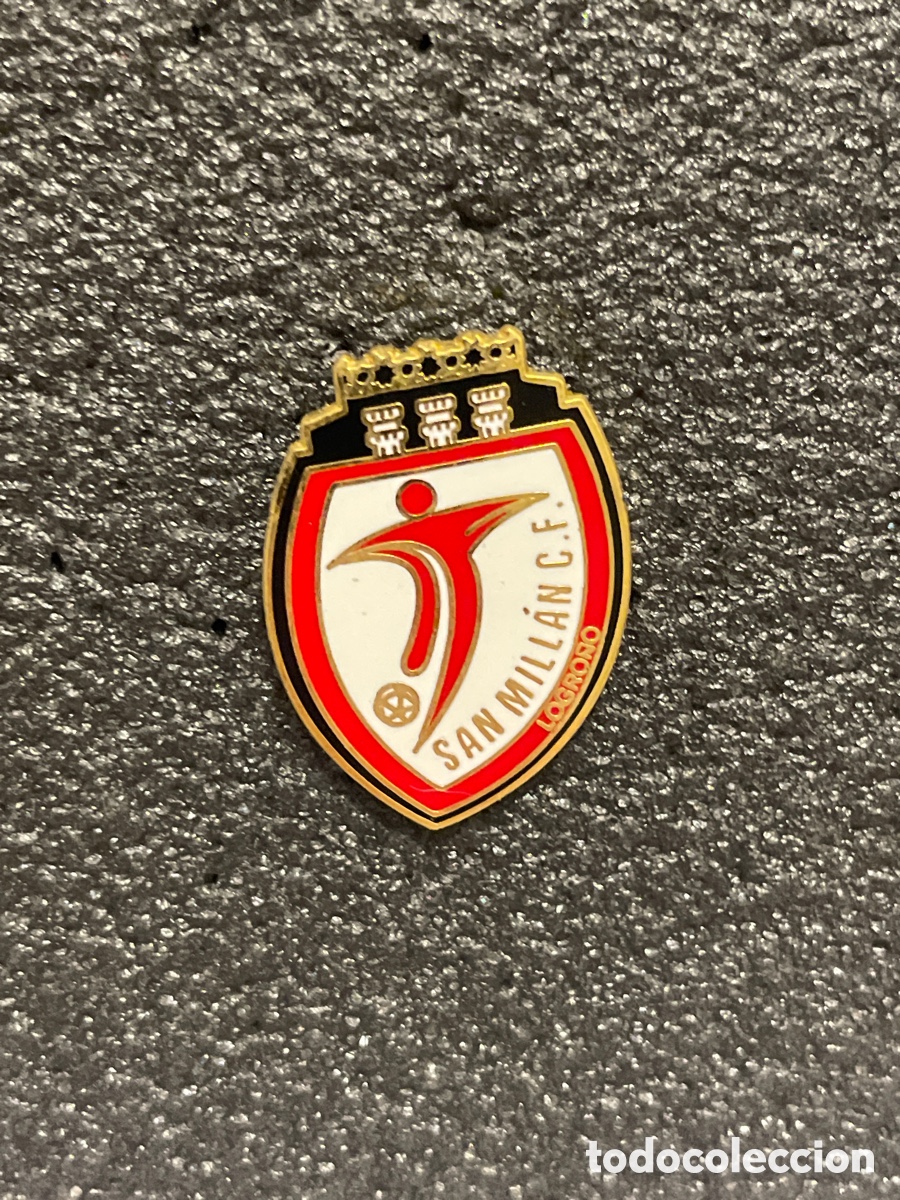Sammelleidenschaft Sport: Pin 53 SAN MILL&Aacute;N C.F. - Logro&ntilde;o (La Rioja)