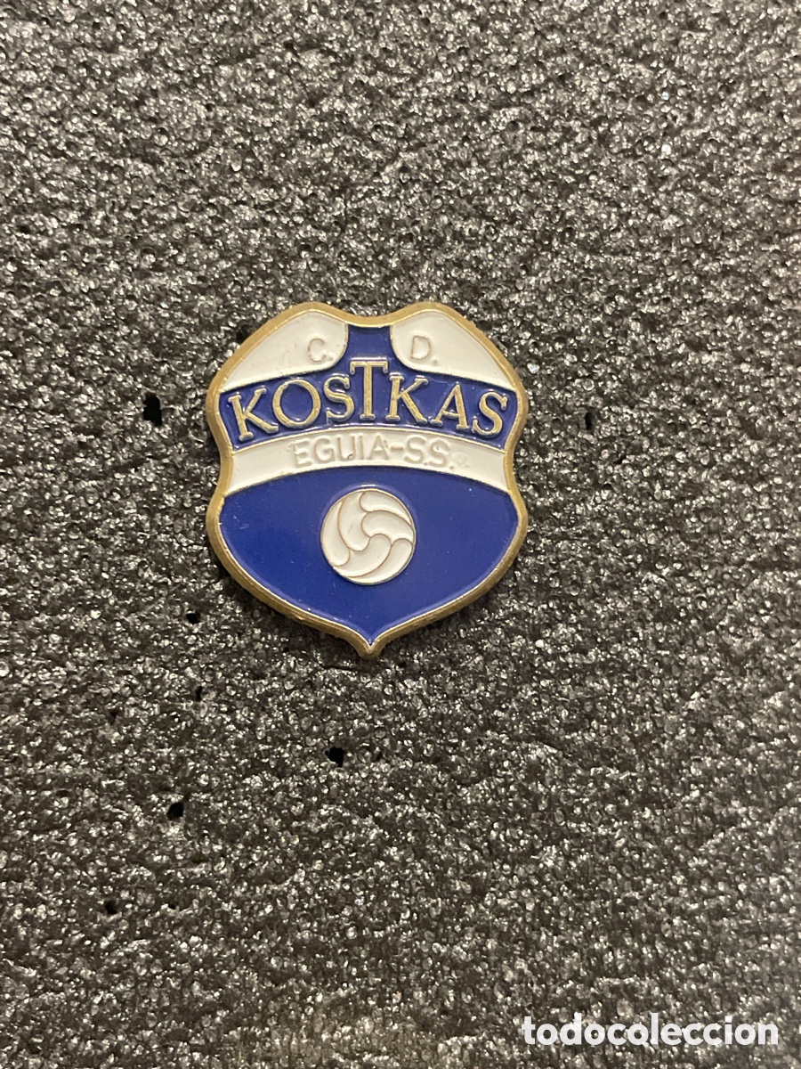 Collectionnisme sportif: Pin 25 C.D. KOSTKAS - Donostia (Guip&uacute;zcoa)