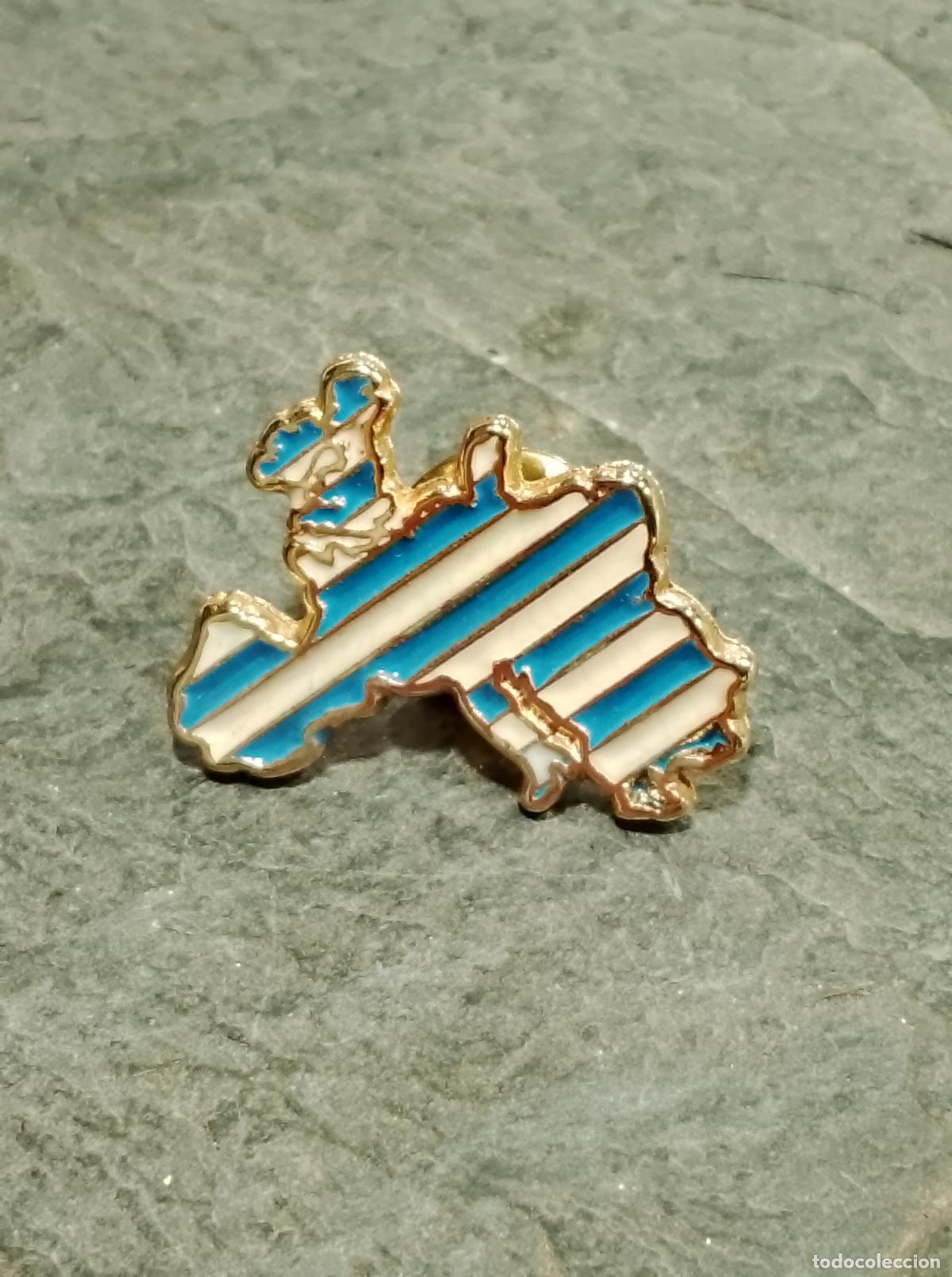 Collectionnisme sportif: Pin futbol real club deportivo espa&ntilde;ol Barcelona insignia representaci&oacute;n rcd espa&ntilde;ol por europa
