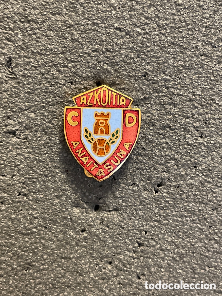 Collectionnisme sportif: Pin 124 C.D. ANAITASUNA - Azkoitia(Guip&uacute;zcoa)