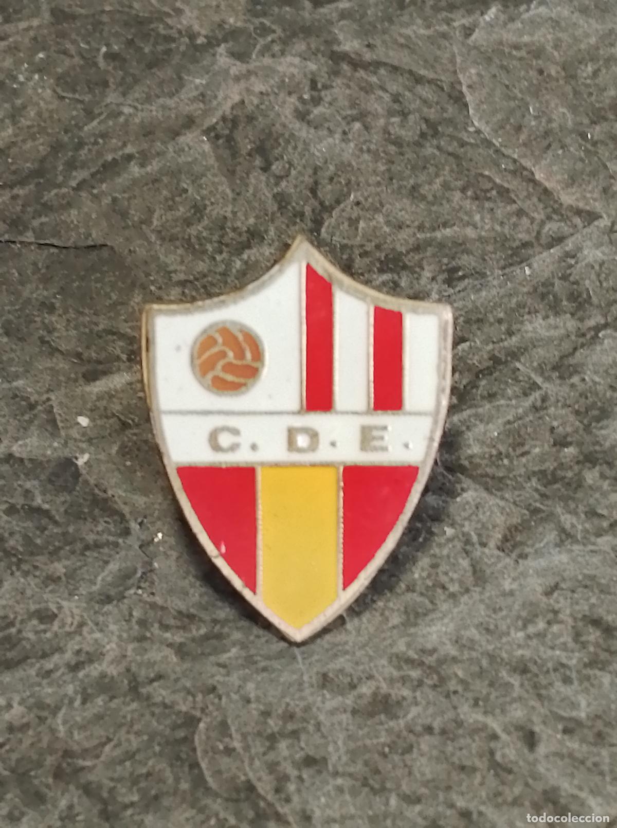 Collectionnisme sportif: Pin escudo futbol club deportivo Espa&ntilde;a rara insignia esmaltada club federaci&oacute;n espa&ntilde;ola