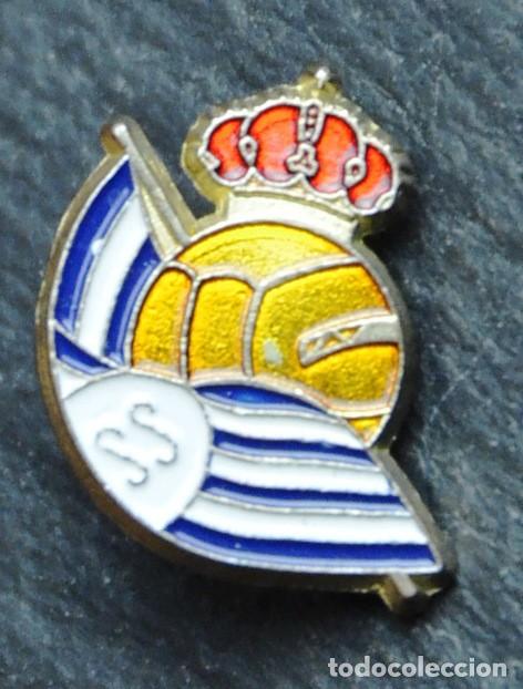 Collectionnisme sportif: PIN F&Uacute;TBOL INSIGNIA DE AGUJA REAL SOCIEDAD DE F&Uacute;TBOL SAN SEBASTI&Aacute;N DEL A&Ntilde;O 1947 (PA&Iacute;S VASCO)