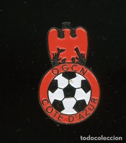 Colecionismo desportivo: PIN BADGE FUTBOL FOOTBALL FRANCIA OGC NICE NIZA DESPI 1904 COTE D'AZUR