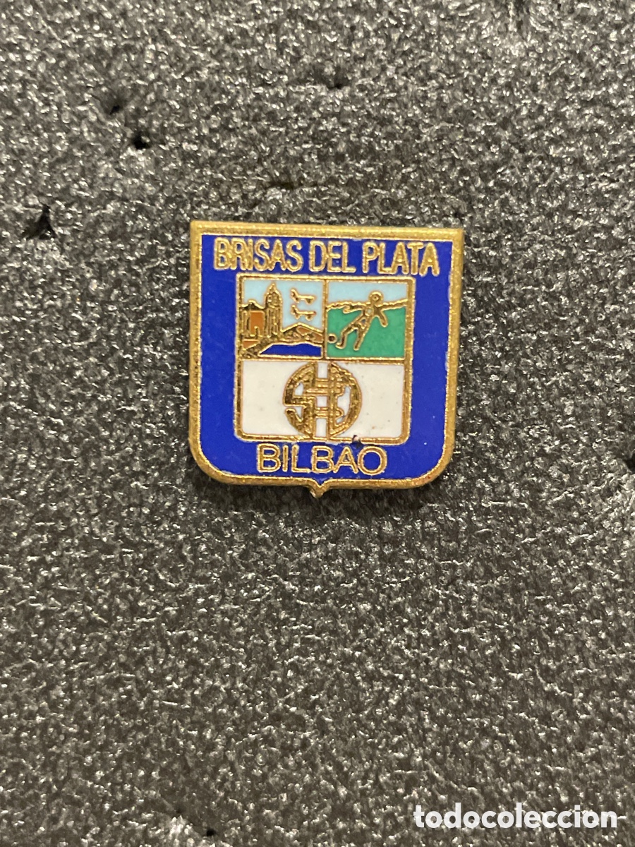 Collezionismo sportivo: Pin 224 BRISAS DEL PLATA S.D. - Bilbao (Vizcaya)