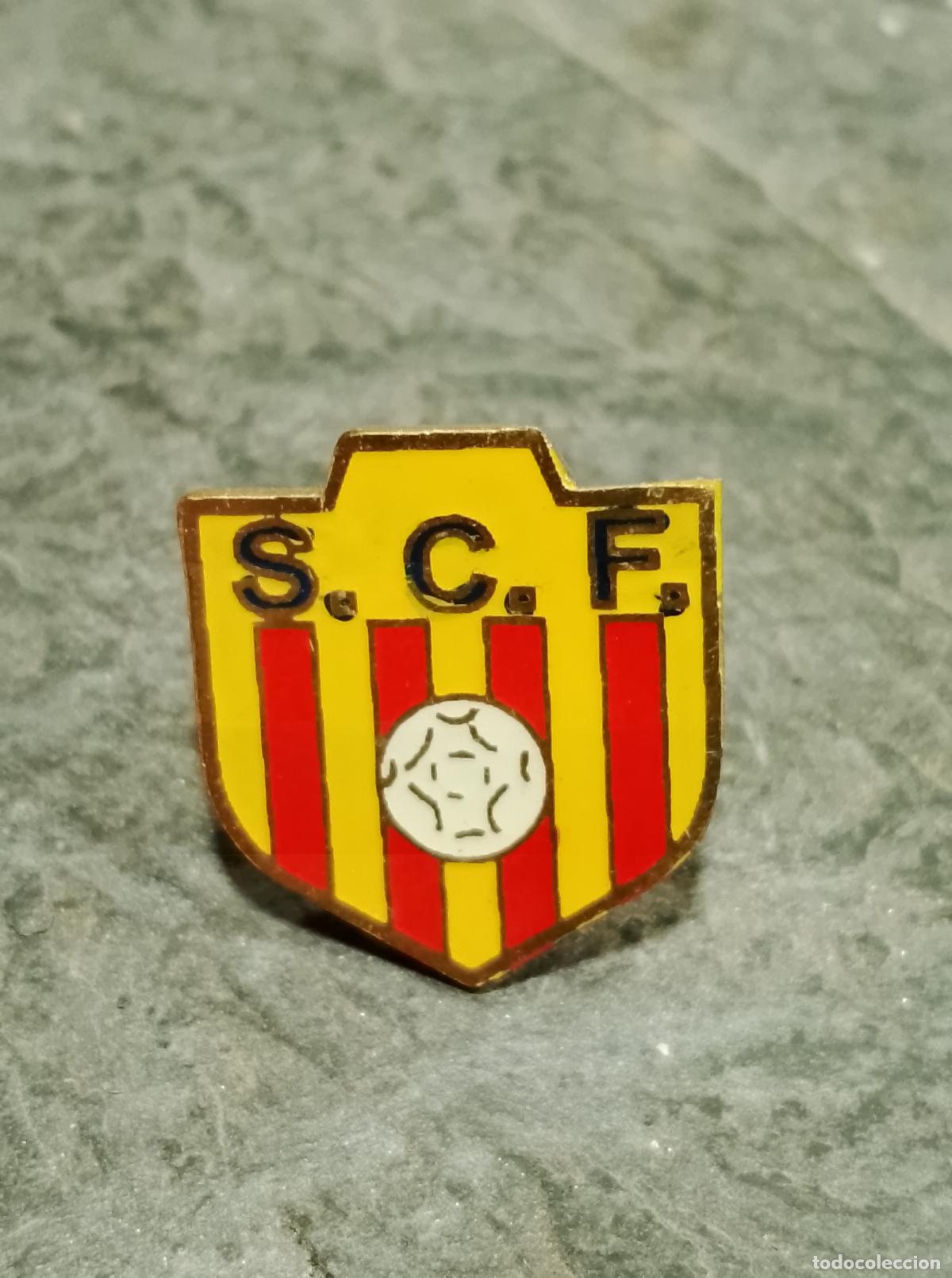 Colecionismo desportivo: Pin escudo equipo seros club futbol insignia esmaltada club lleida federaci&oacute;n catalu&ntilde;a