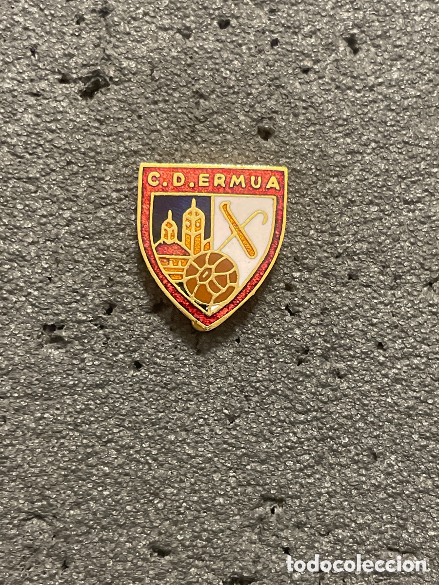 Colecionismo desportivo: Pin 256 C.D. ERMUA - Ermua (Vizcaya)