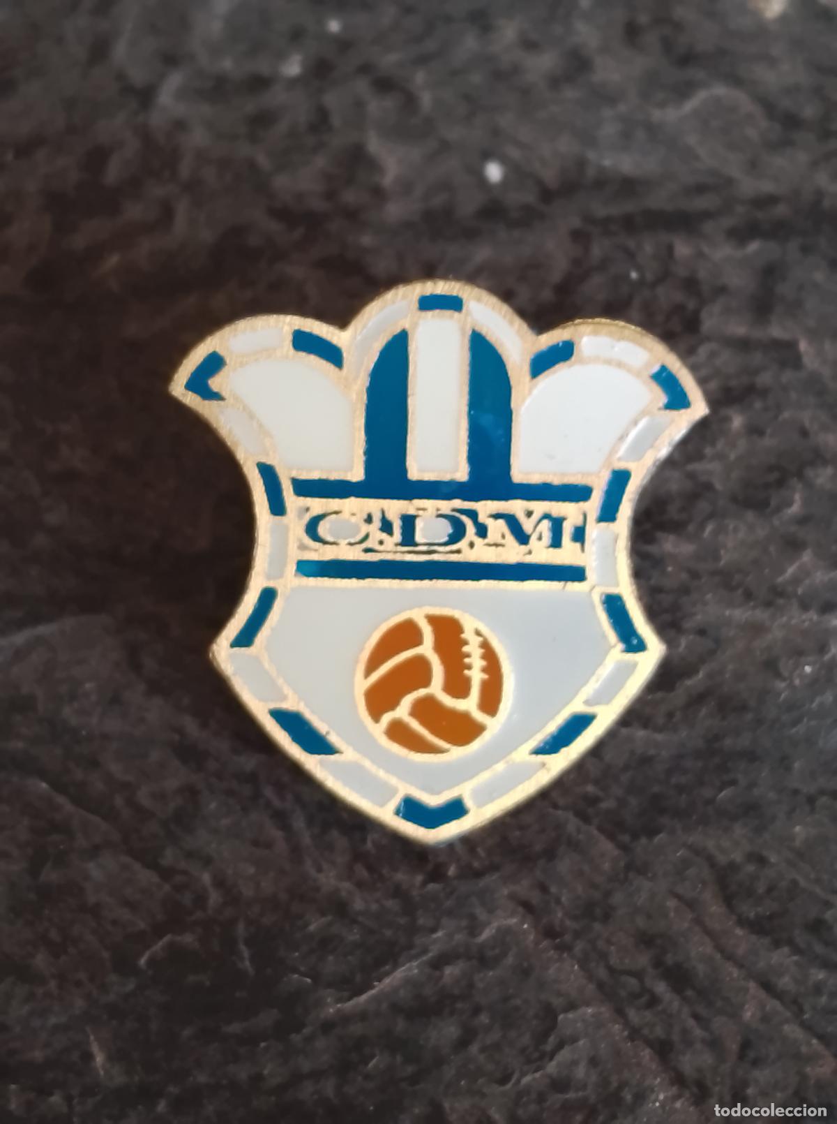 Colecionismo desportivo: Pin escudo equipo futbol club deportivo mule&ntilde;o insignia esmaltada club federaci&oacute;n murcia