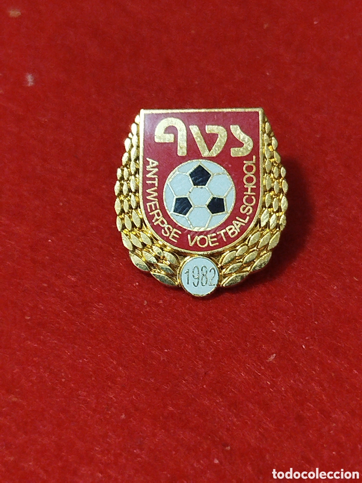 Sammelleidenschaft Sport: PINS DE FUTBOL ANTWRPSE VOETBALSCHOLL BELGICA