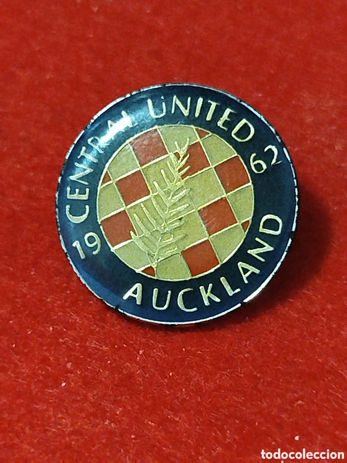 Colecionismo desportivo: PINS DE FUTBOL CENTRAL UNITED AUCKAND NUEVA ZELANDA