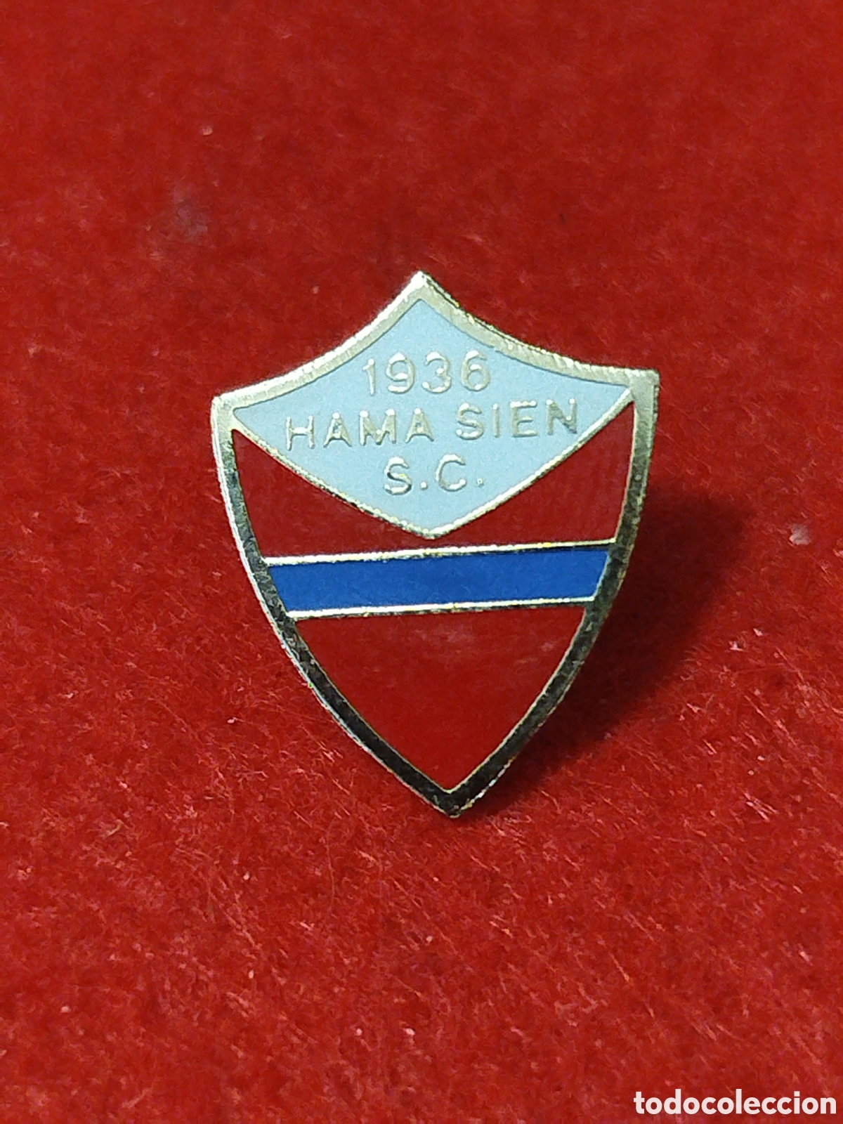 Collectionnisme sportif: PINS DE FUTBOL 1936 HAMA SIEM S.C TURQU&Iacute;A