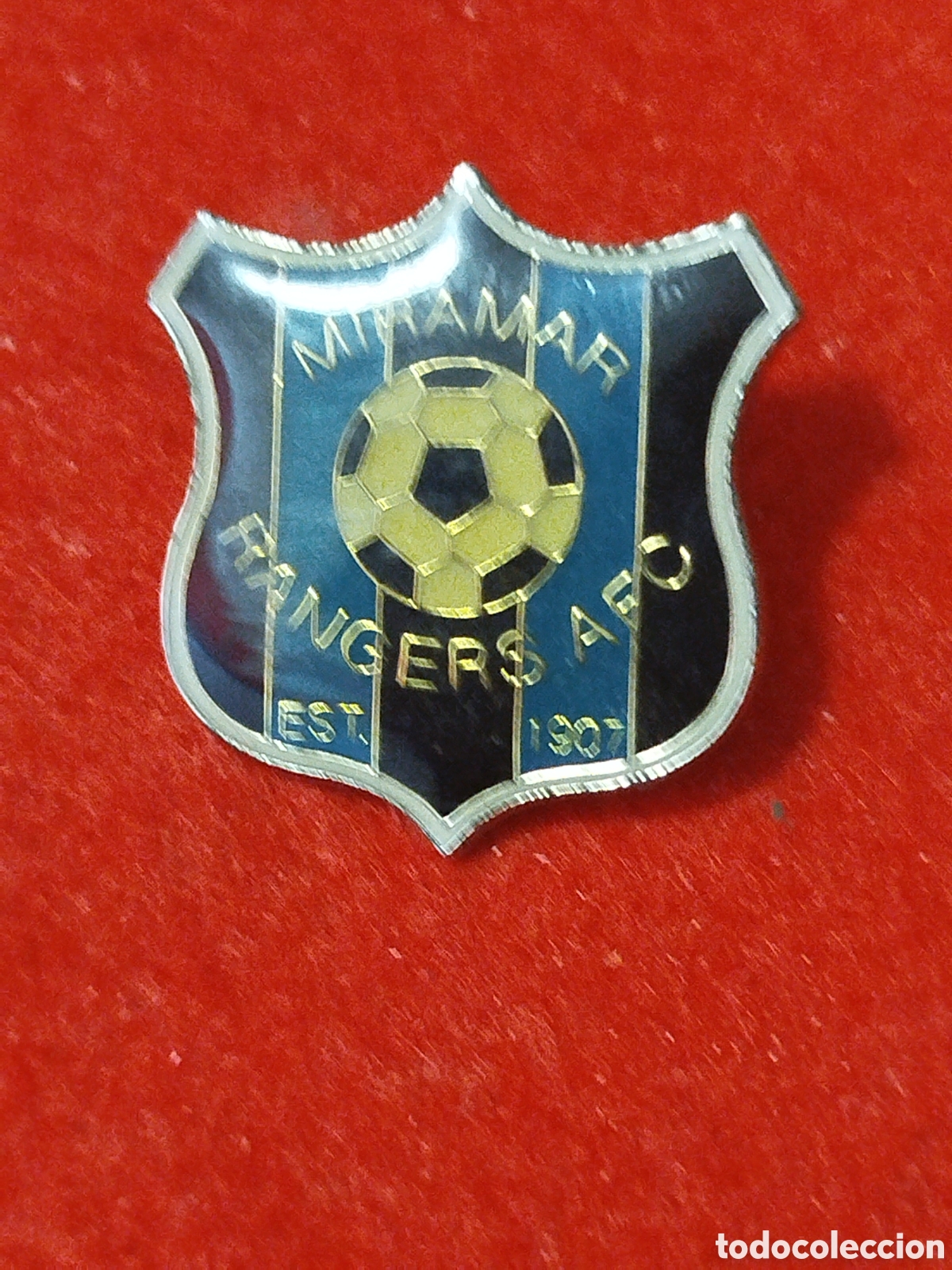 Collectionnisme sportif: PINS DE FUTBOL MIRAMAR RANGERS AFC NUEVA ZELANDA