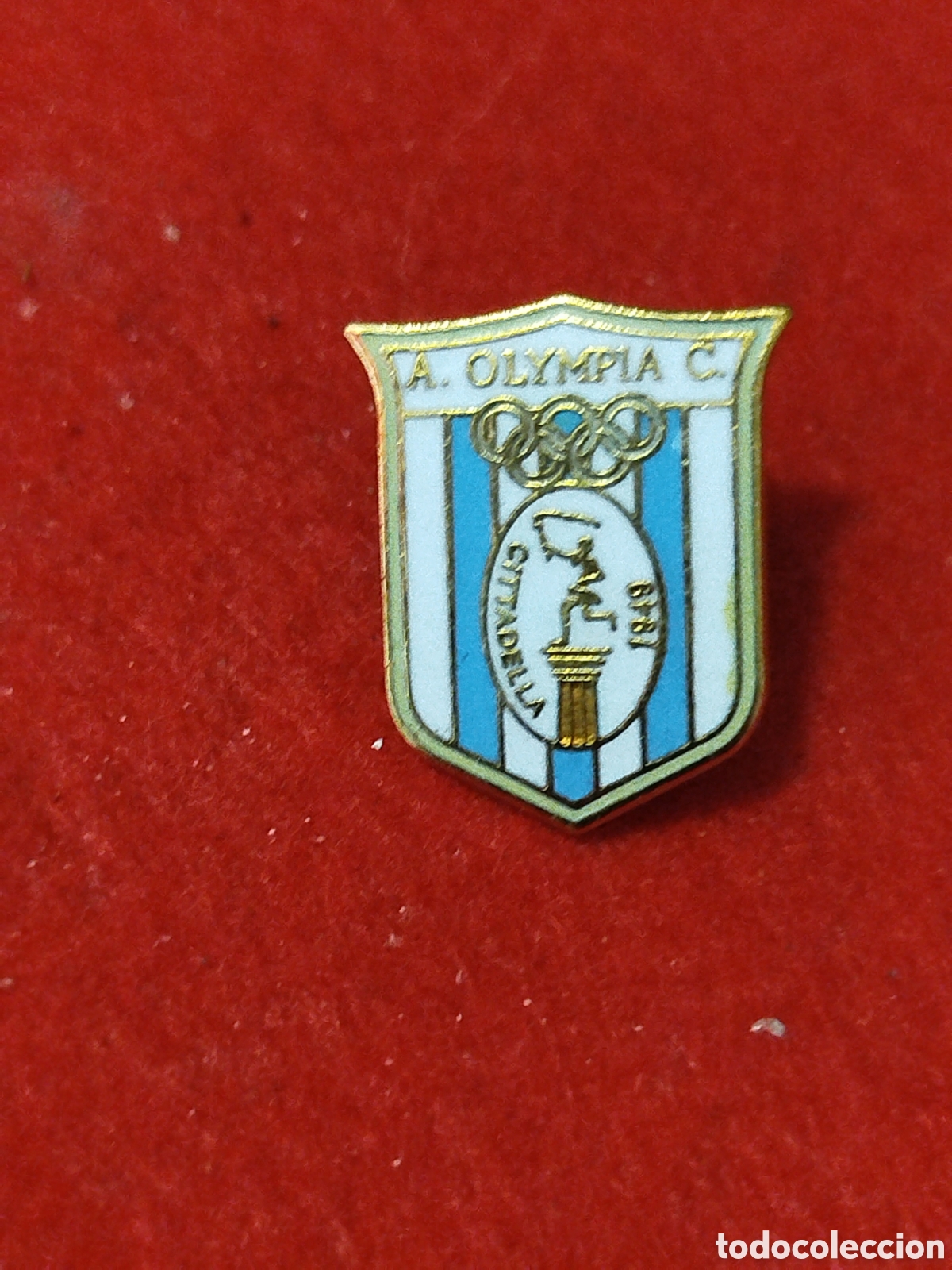 Collectionnisme sportif: PINS DE FUTBOL A OLYMPIA CITTADELLA ITALIA