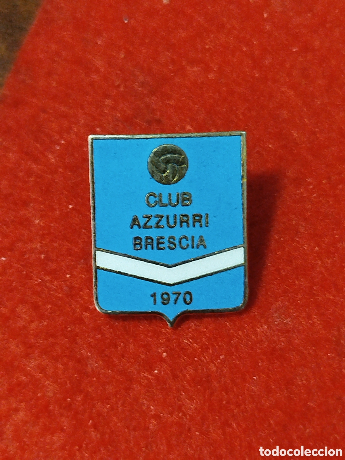 Collectionnisme sportif: PINS DE FUTBOL CLUB AZZURRI BRESCIA ITALIA