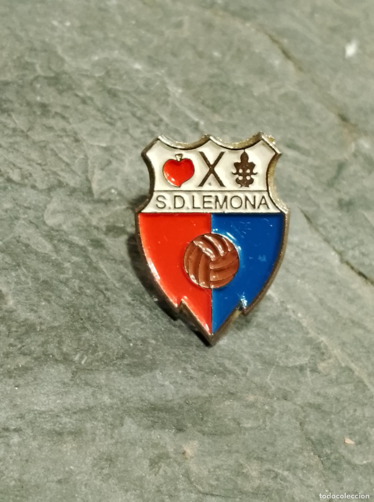 Sammelleidenschaft Sport: Pin escudo equipo futbol sociedad deportiva lemona insignia club federaci&oacute;n pais vasco Euskadi