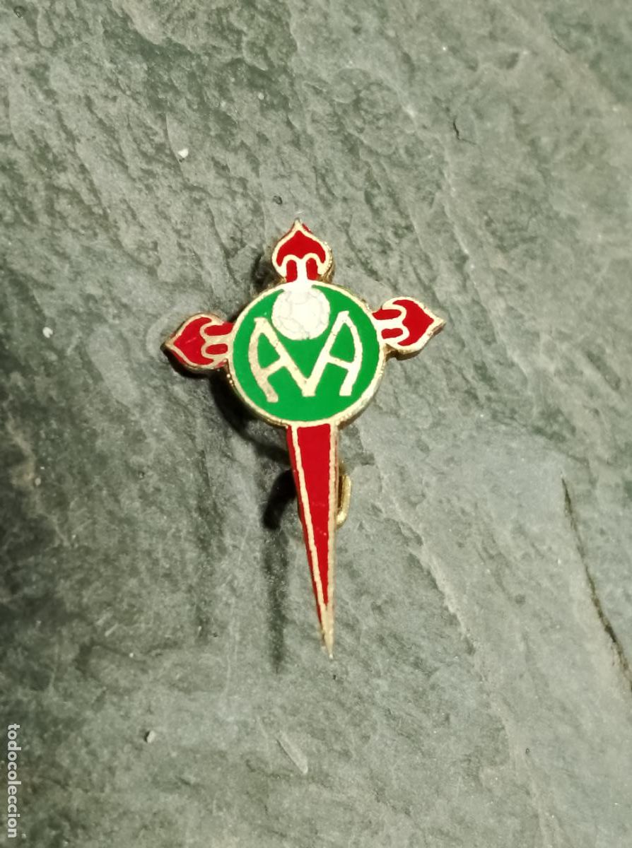Sammelleidenschaft Sport: Pin escudo equipo futbol club atl&eacute;tico vista alegre insignia imperdible esmaltada federaci&oacute;n gallega