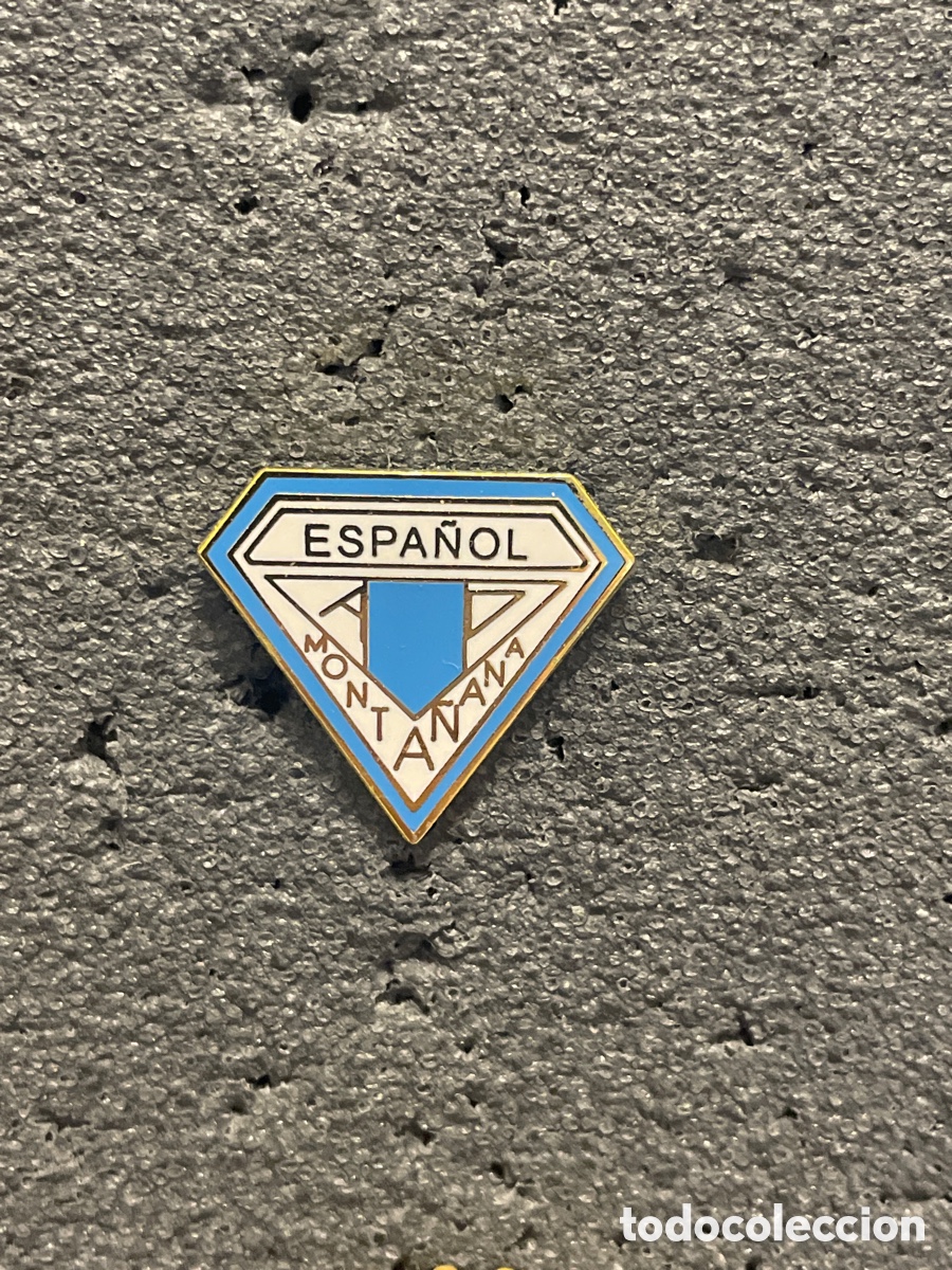 Sammelleidenschaft Sport: Pin 57 U.D. ESPA&Ntilde;OL - Monta&ntilde;ana (Zaragoza)