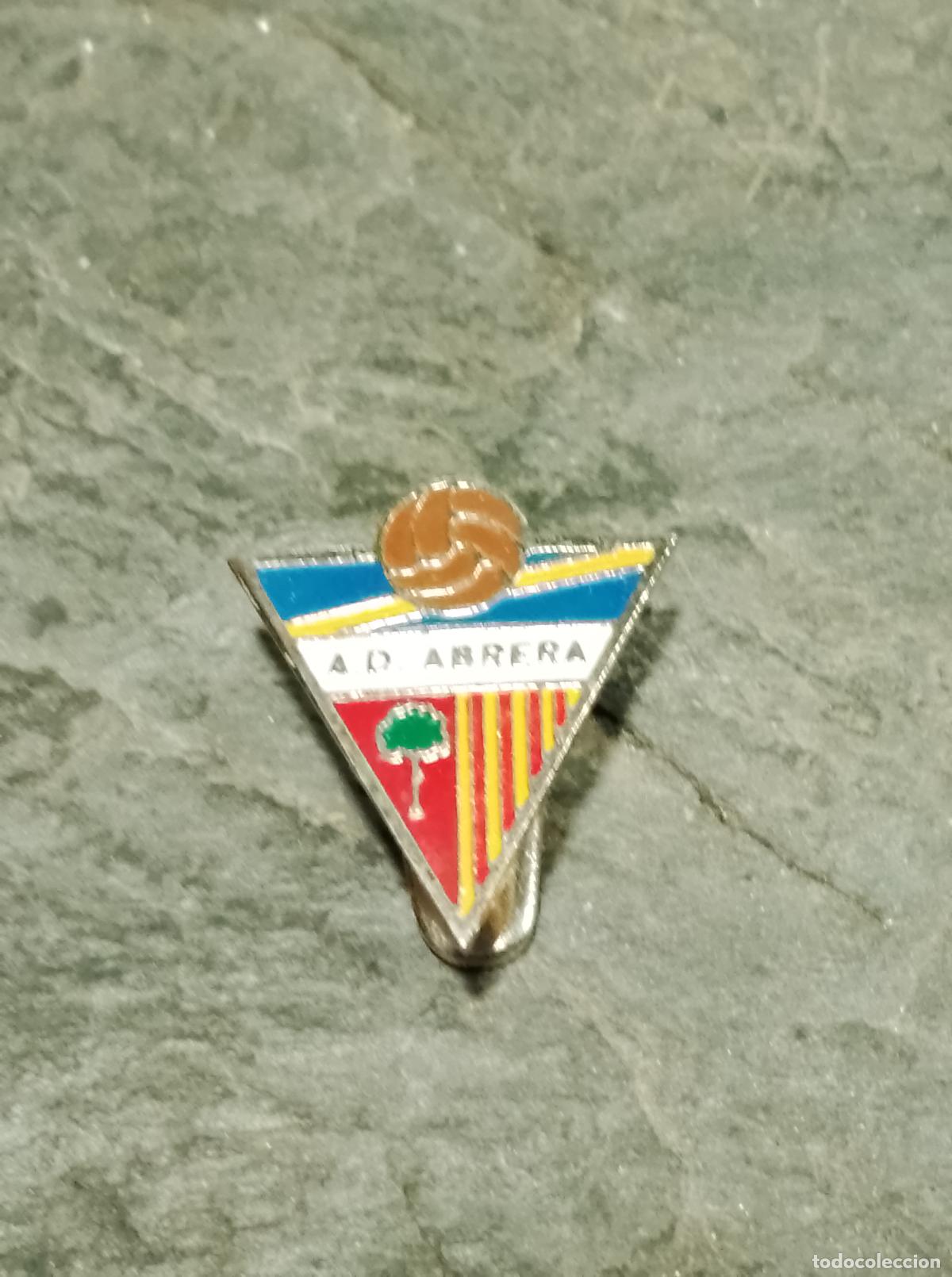 Collectionnisme sportif: Pin equipo futbol asociaci&oacute;n deportiva abrera insignia ojal club barcelona federaci&oacute;n catalana