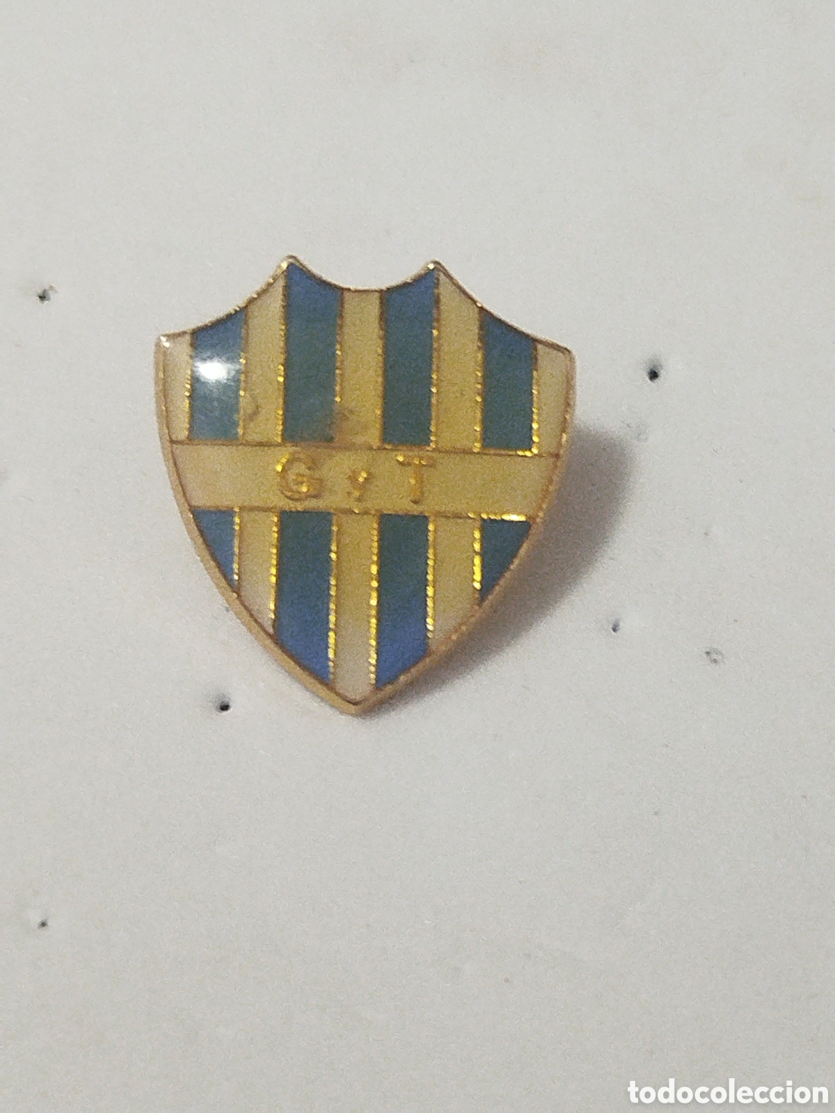 Coleccionismo deportivo: INSIGNIA DE FUTBOL ARGENTINA. CLUD DE GIGNASIA Y TIRO ARGENTINA