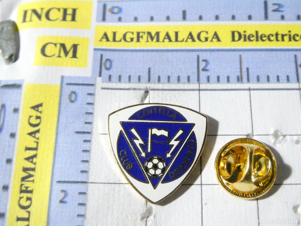 Collezionismo sportivo: PIN DE F&Uacute;TBOL. CLUB DEPORTIVO CENTELLA LEGAN&Eacute;S MADRID . ESCUDO DEL EQUIPO.