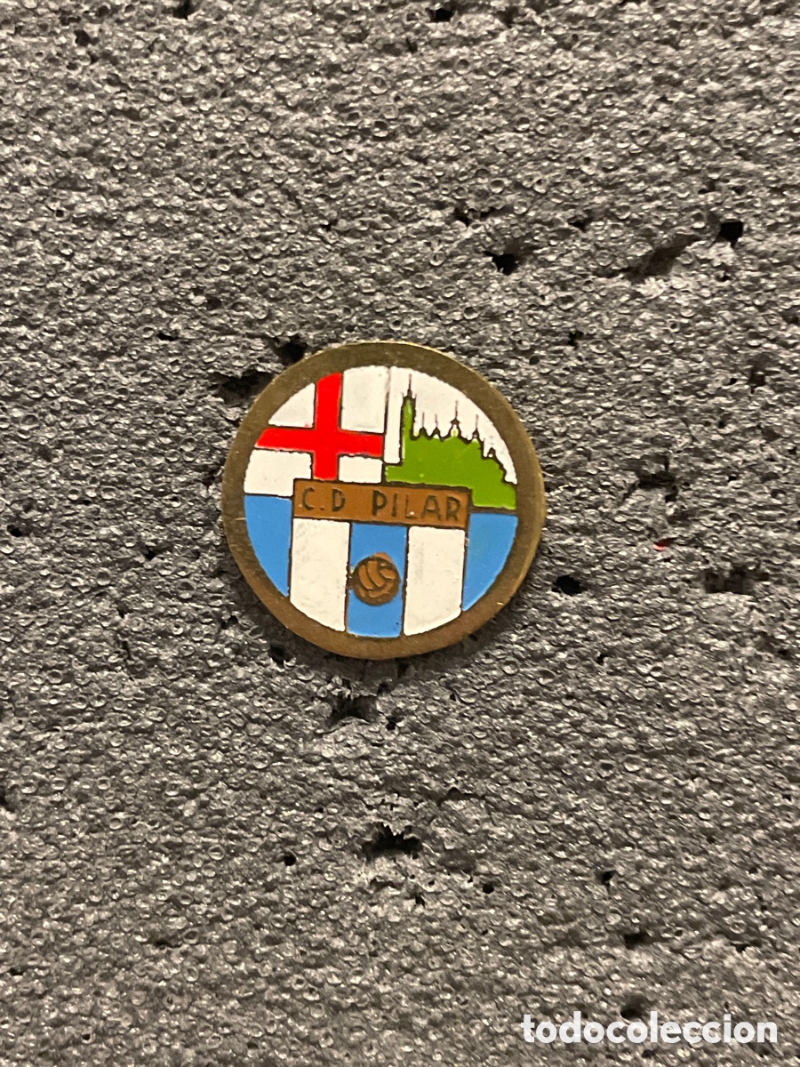 Coleccionismo deportivo: Pin 187 C.D. PILAR - Zaragoza