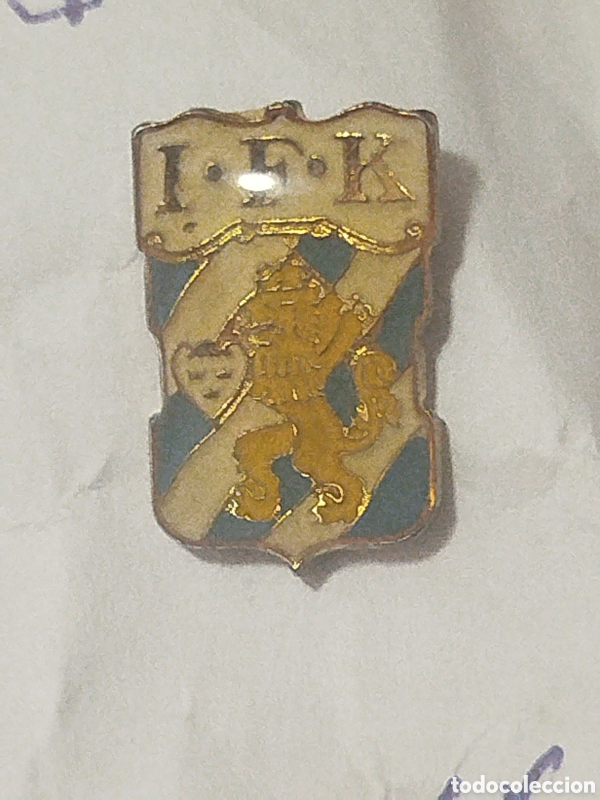 Coleccionismo deportivo: INSIGNIA DE FUTBOL I.F.K.GOTEBORG SUECIA