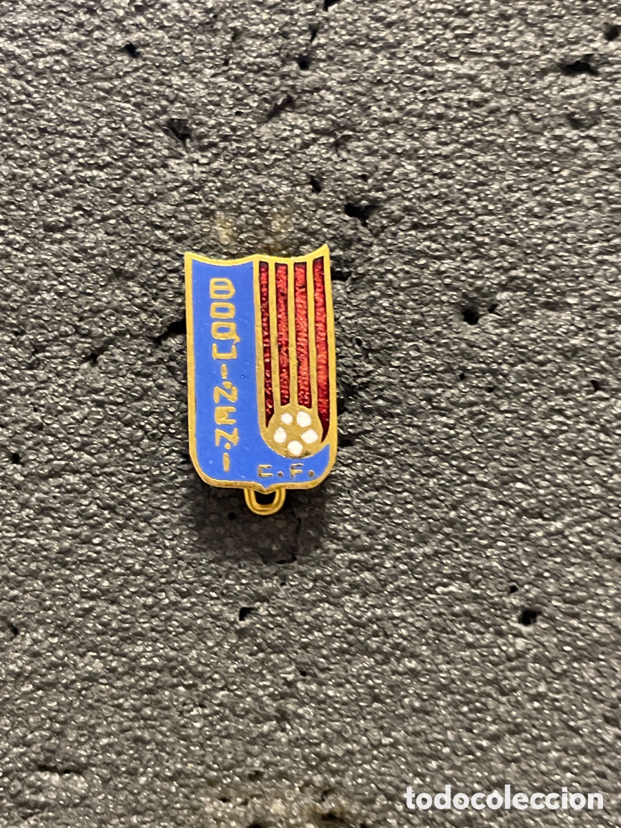Colecionismo desportivo: Pin 209 BOQUI&Ntilde;ENI C.F. - Boqui&ntilde;eni (Zaragoza)