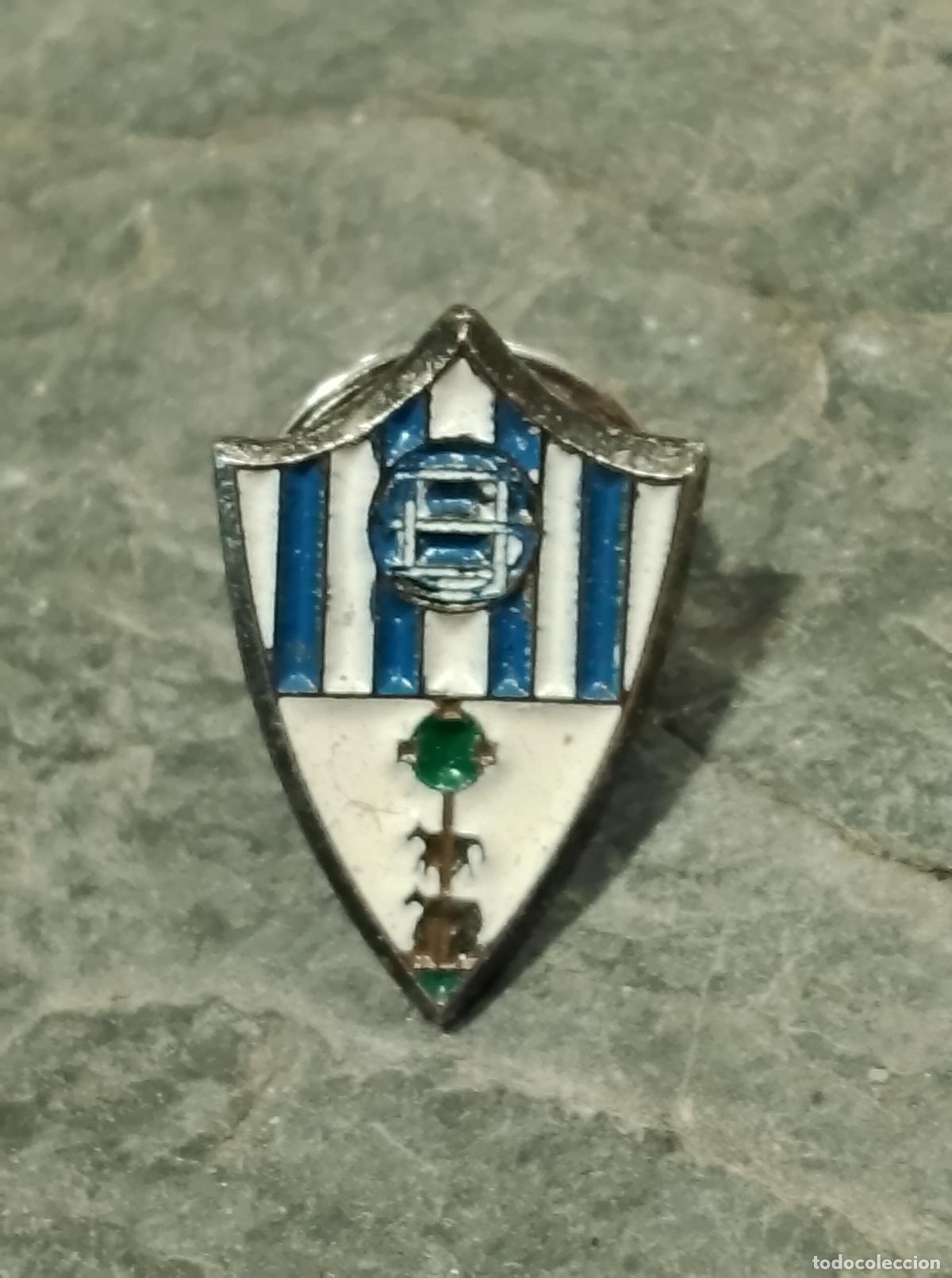 Collectionnisme sportif: Pin escudo equipo futbol club deportivo san vicente insignia cierre mariposa Barakaldo Vizcaya