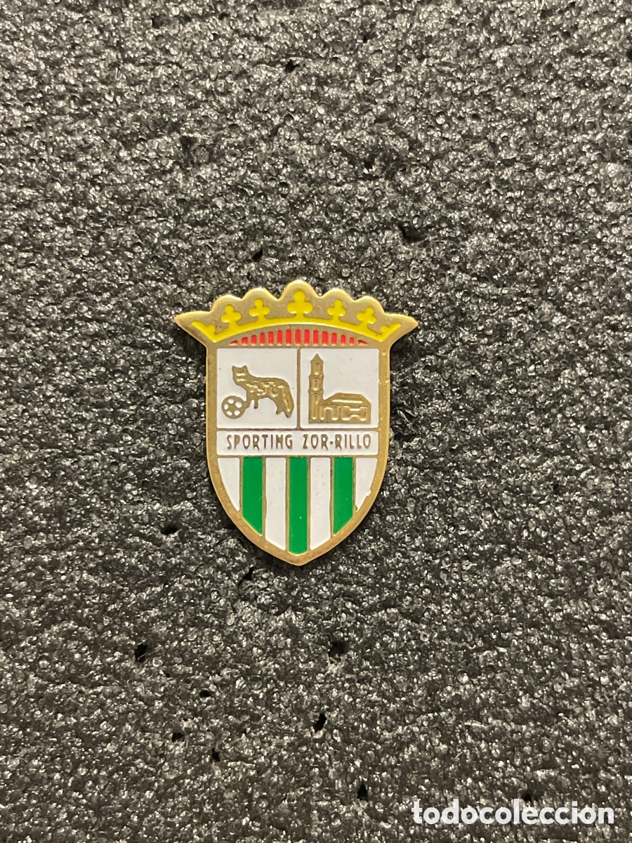 Coleccionismo deportivo: Pin 306 SPORTING ZOR-RILLO - Zaragoza