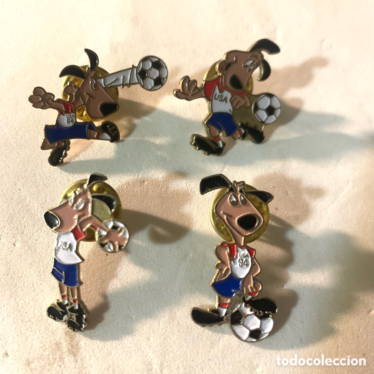 Sammelleidenschaft Sport: Lote pin mundial usa 94 striker starpins