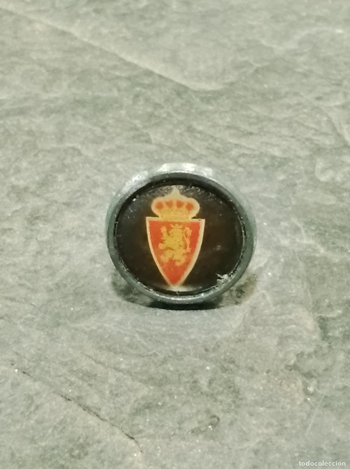 Sammelleidenschaft Sport: Pin escudo equipo futbol real club zaragoza insignia con cierre mariposa club federaci&oacute;n aragonesa