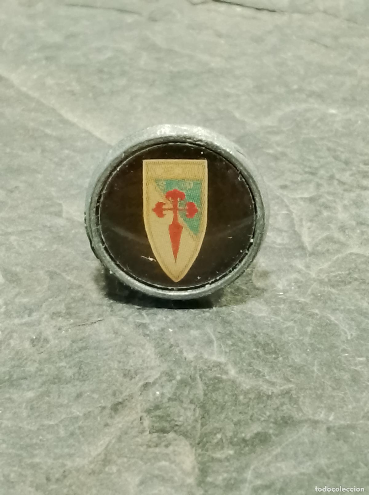 Sammelleidenschaft Sport: Pin equipo club futbol sociedad deportiva compostela insignia cierre mariposa federaci&oacute;n gallega