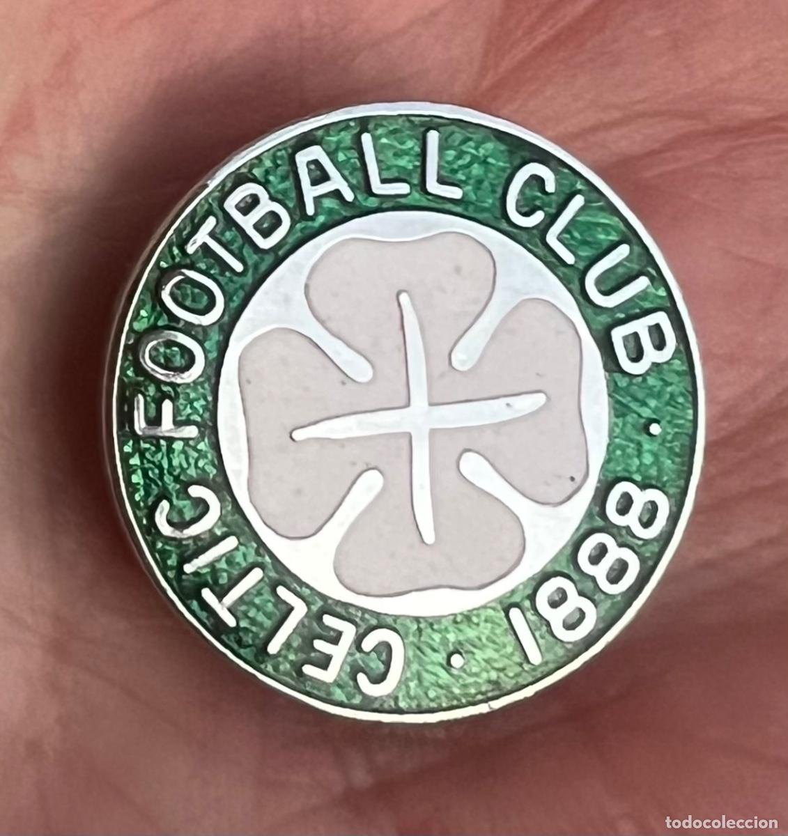 Collectionnisme sportif: Insignia esmaltada del Celtic Football Club - 1888 - Glasgow (Escocia)