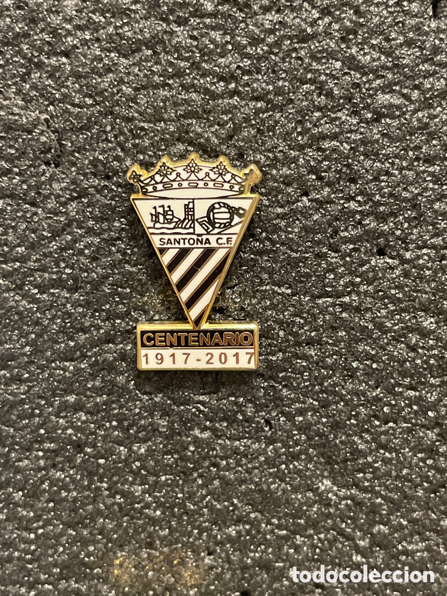Collectionnisme sportif: Pin 121 SANTO&Ntilde;A C.F. - SANTO&Ntilde;A (Cantabria)