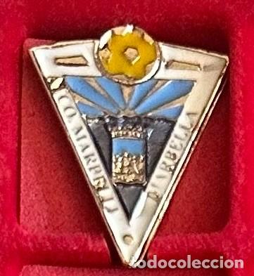 Collectionnisme sportif: Pin de Futbol del Club Atletico Marbelli Marbella Malaga