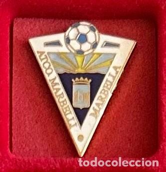 Collectionnisme sportif: Pin de Futbol del Club Atletico Marbelli Marbella Malaga