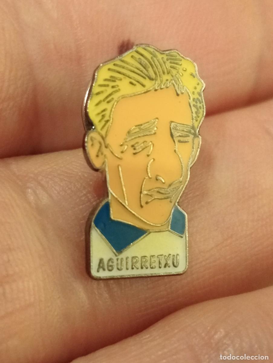 Collezionismo sportivo: PINS FUTBOL JUGADOR AGUIRRETXU CELTA DE VIGO, FUTBOLISTA