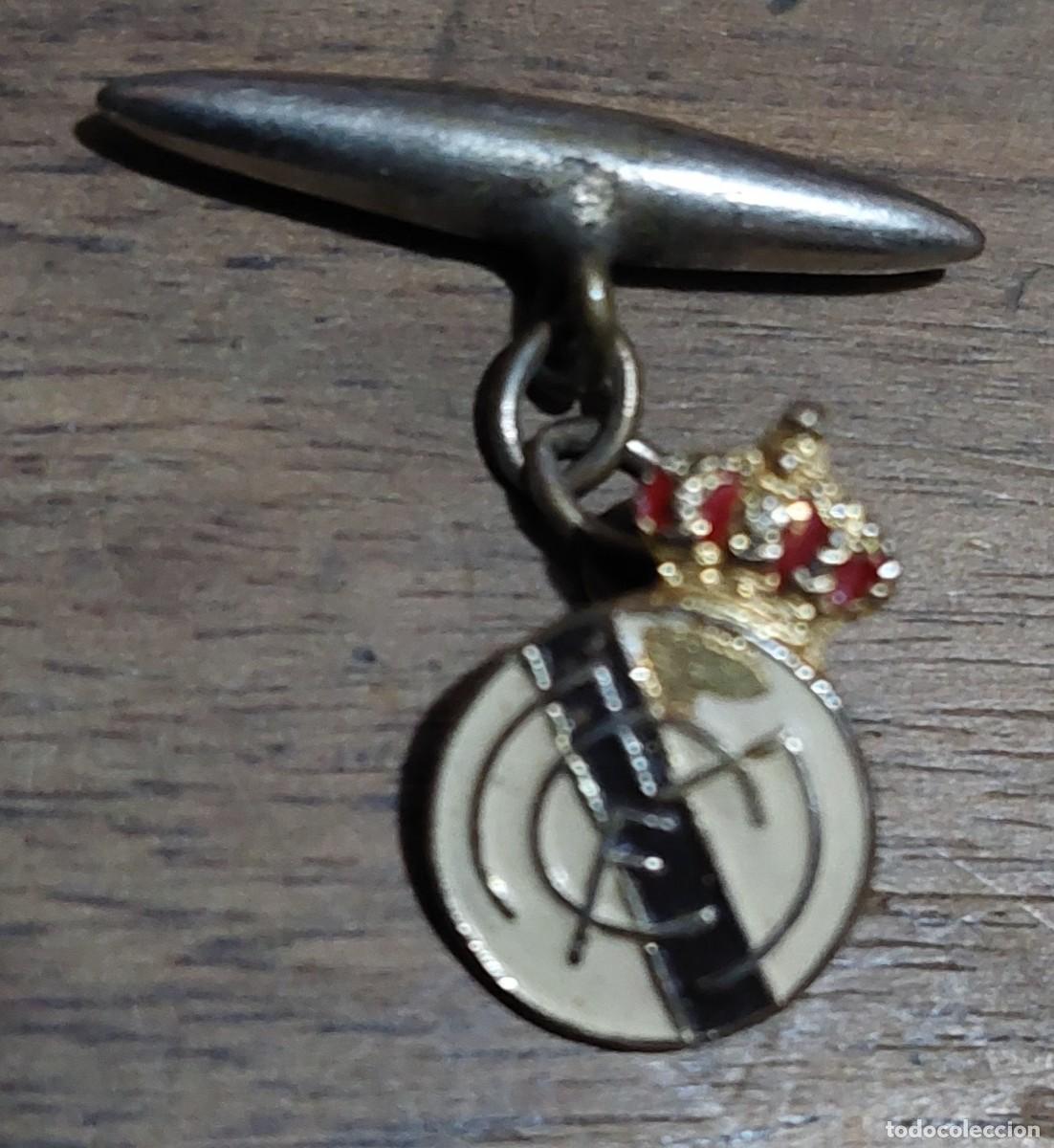 Coleccionismo deportivo: Antiguo gemelo Real Madrid - Foto 1