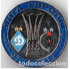 Sammelleidenschaft Sport: Badge Pin: UEFA Europa League 2017-18 Dynamo Kyiv Ukraine - &rdquo; FK Partizan Belgrade &rdquo; Serbia