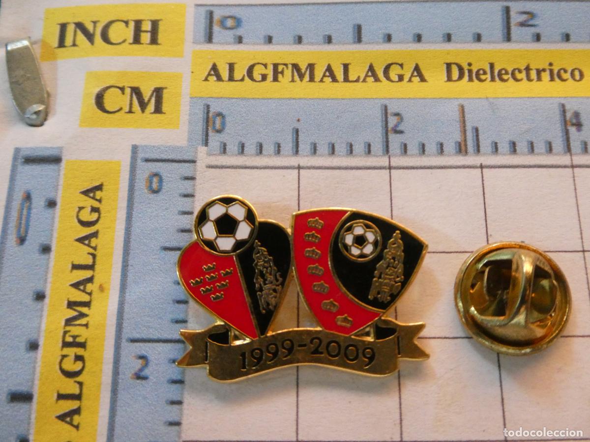 Sammelleidenschaft Sport: PIN DE DEPORTES. F&Uacute;TBOL. CF CIUDAD DE MURCIA 1999 2009. ESCUDO EQUIPO